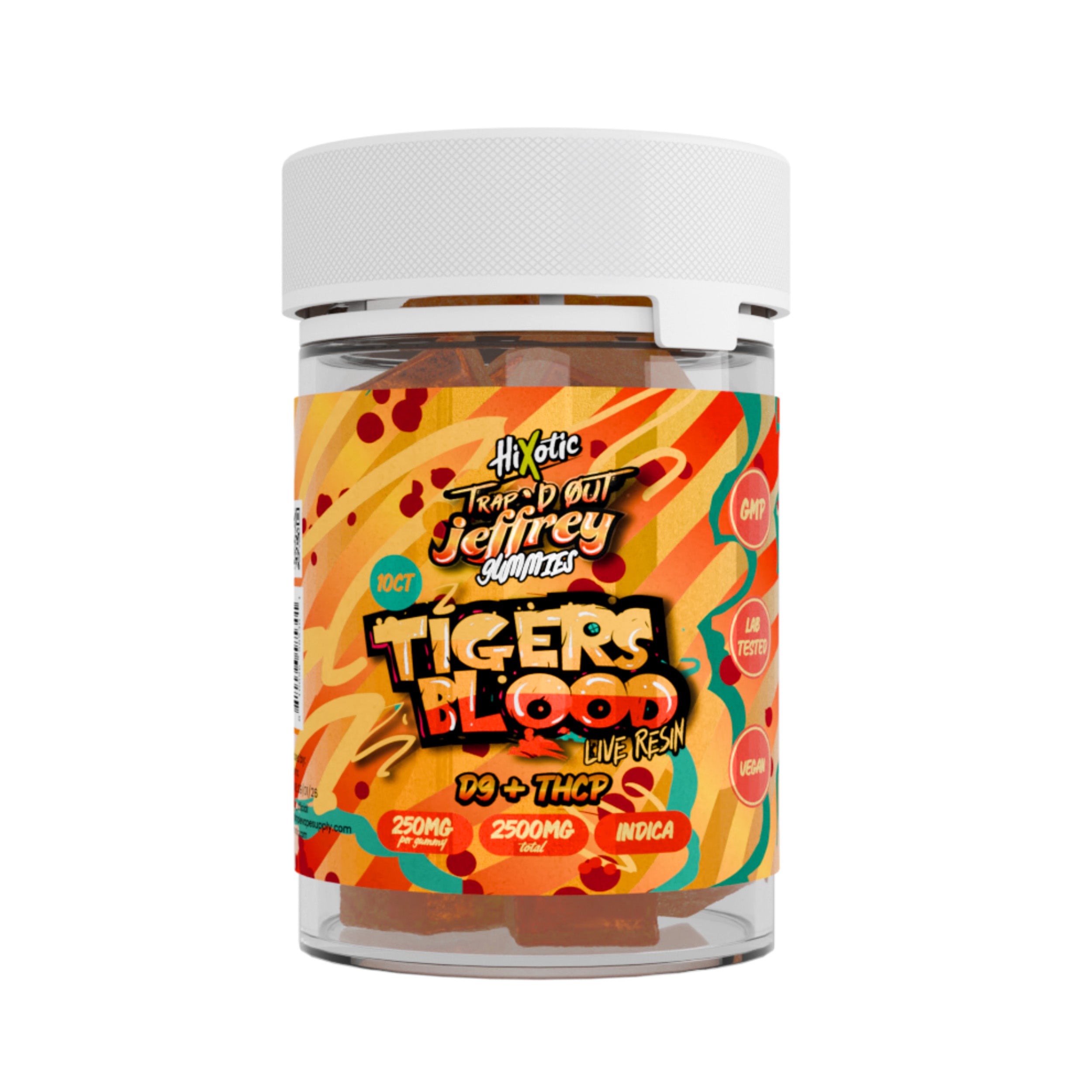 HiXotic | Trap'd Out Jeffrey Delta 9 THC + THCP 2500mg Gummies